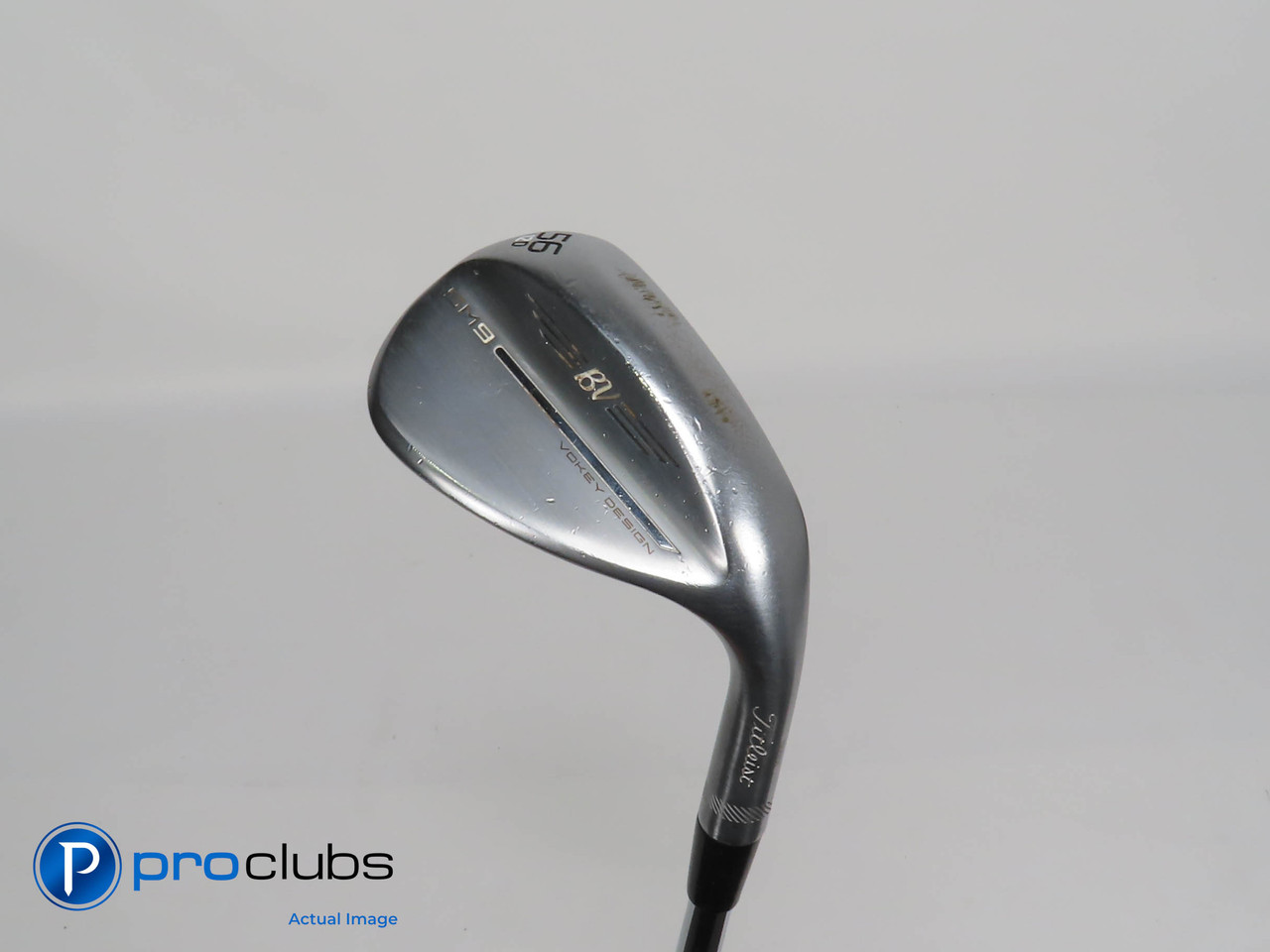 Titleist Vokey SM9 Chrome 56*(12*) WEDGE D-Grind - Vokey Wedge Flex - 374829